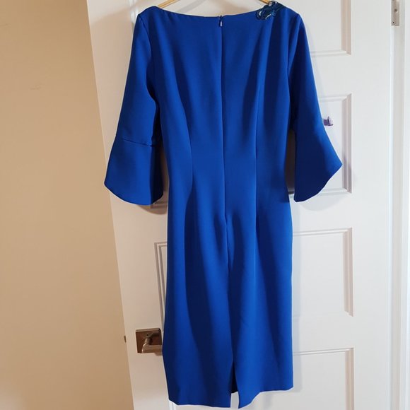 OLIMARA Blue Classic, Occasion Dress, Made in Spain, sz 6/8 - Picture 2 of 12